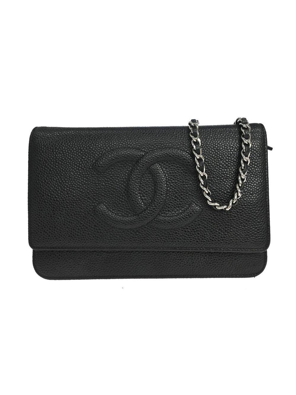 Chanel Timeless Wallet On Chain Caviar #382697C26B